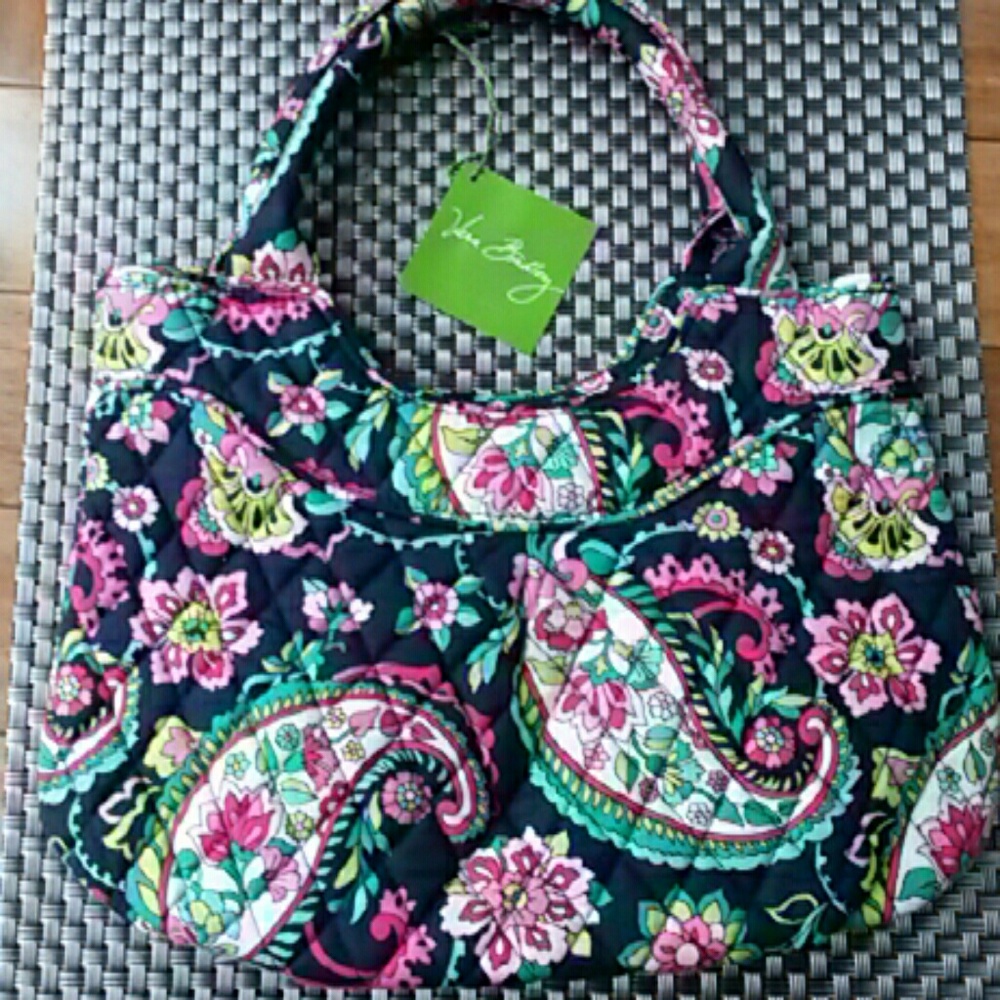 Vera Bradley girls mini tote petal paisley bag NWT